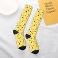 thumbnail image 5 of Cauagu Chamomile And Ladybug Print Women's Men's Ankle Socks 1-pack Casual Athletic Socks for Unisex Adult Moisture-Wicking Socks for Daily Wear/Running/Sport, 5 of 8