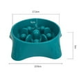 thumbnail image 3 of Slow Feeder Dog Bowls for Small Medium Breeds, Puzzle Anti Cat Food Bowls, Interactive Pet Feeding Dishes to Prevent Choking and Bloating, Slow Down Eating Bowls for Dogs and Cats, 3 of 4