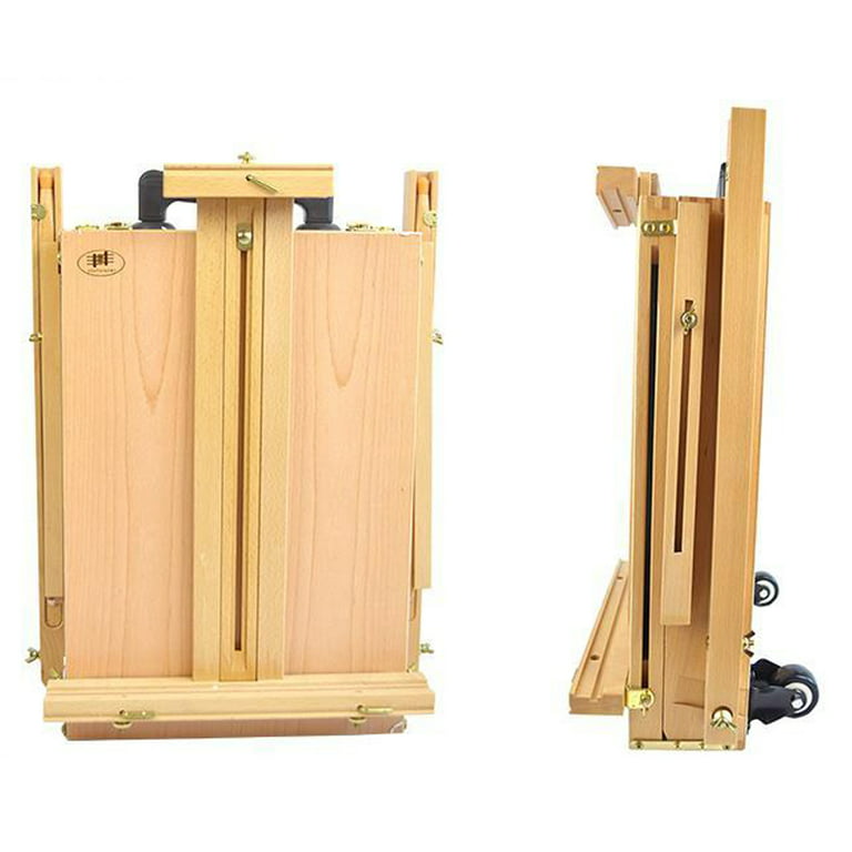 Ubesgoo 59.06 - 75.59 Adjustable Beech Wood Tripod H Frame French Style  Art Easel - Walmart.com
