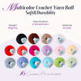 thumbnail image 4 of Yarniss Crochet Kits for Beginner Adults,1136 Yards Yarn Skeins Balls and Crochet Set with 9 Size Crochet Hooks, Afghan Crochet Needles 2.0-6.0mm,Knitting Kits Storage Organizer, 4 of 6