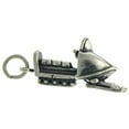 thumbnail image 1 of Sterling Silver 30" 1.2mm Box Chain 3D Snowmobile Pendant Necklace, 1 of 2