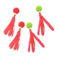 thumbnail image 4 of LOLIPPYY 4Pcs Sport Shuttlecock for Backyard Exercise with Red Color Design, 4 of 6