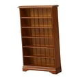 thumbnail image 1 of HILABEE 1/12 Maison de Poupée Miniatures Bibliothèque Cadeau Mini Meubles pour Balcon Maison de Poupée Marron, 1 of 9