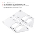 thumbnail image 4 of Swap Engine Mount, 4 Adjustable Positions Engine Mounts Aluminium Billet Durable  For Car Accessory For Headers Oil Pans Steering Boxes, 4 of 8