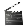 thumbnail image 3 of Directores de Cine Tablilla Claqueta Pizarra Claqueta Claqueta Madera Tamaño Compacto Inglés negro, 3 of 8