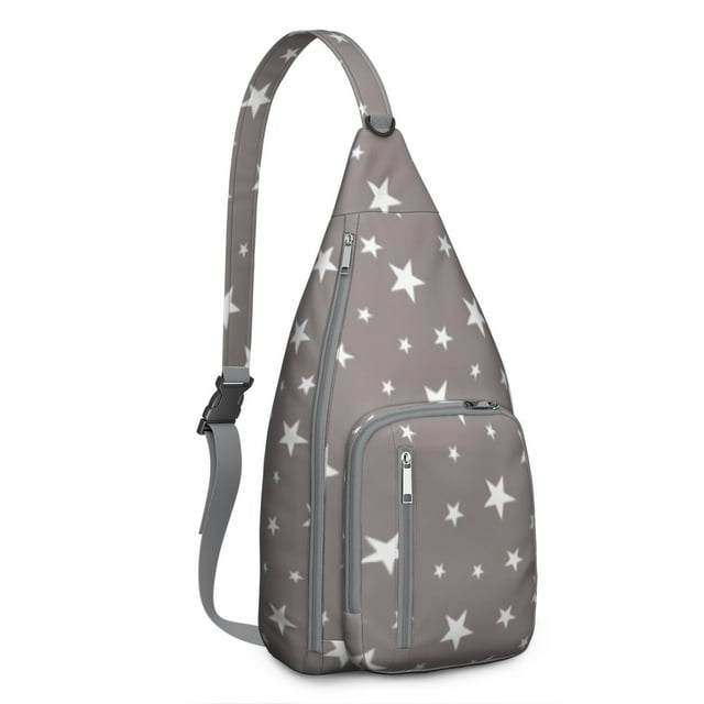 Color Splash Sling Backpack - Vibrant Paint-Inspired Pattern Crossbody Bag, Fashionable Anti-Theft Design