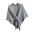 thumbnail image 1 of Chales para mujer, accesorio, regalo cálido, bufanda tipo chal para vestidos de invierno y otoño., 1 of 8