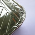 thumbnail image 2 of LEEYNEER 10 Pcs Foil Trays Sturdy Pan Grill Grease Removal, 2 of 8
