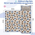 thumbnail image 5 of Beige Background Football Helmets Pattern Toddler Nap Mats for Kids Preschool,Sleeping Mat Bag or Kids,Toddler Sleeping Bag,Toddler Nap Mat or Daycare, 5 of 6