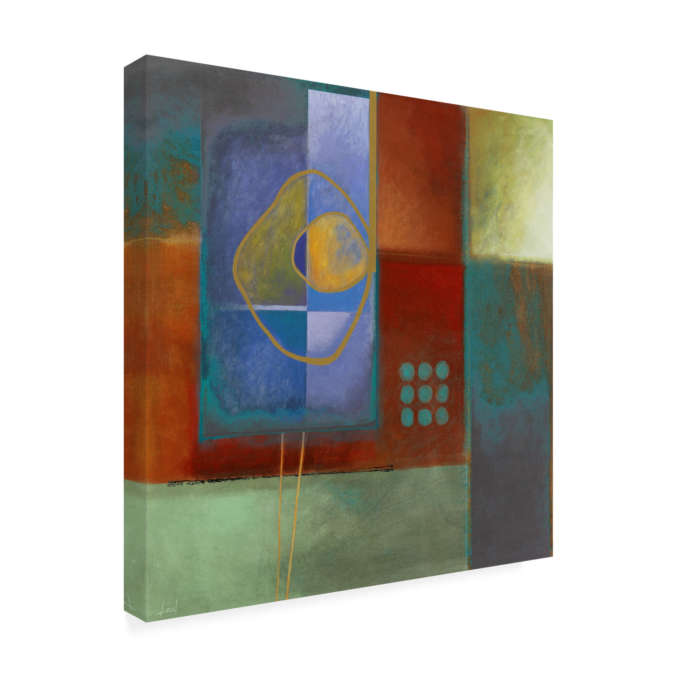 Canvas Wall Art - Pablo Esteban 'The Assessment' Wall Art for Living Room, Bedroom, or Office Décor by Trademark Fine Art - 18 x 18 Inches