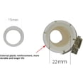 thumbnail image 2 of Robinet Accessoires Raccords d'Eau Adaptateur de Douche Adaptateur d'Eau 15 23 Mm Interface Filetée Connecteur Robinet de Cuisine Accessoires Robuste et Pratique (Couleur, 1pcs), 2 of 4