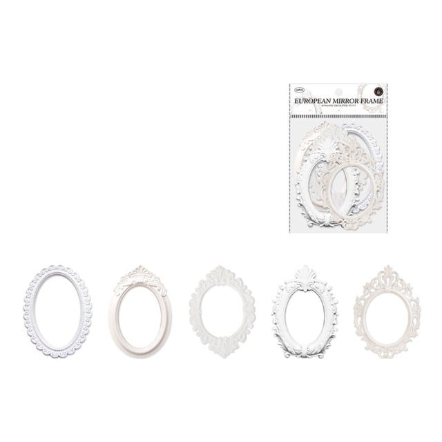 SPRING 10pcs Retro Style Hollow out Embossed Papers for Artistic For Background 1 European frame