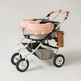 thumbnail image 6 of Harryspet Margaret The Lace Edition Pet Stroller Cover, Coral Pink, 6 of 6
