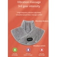 thumbnail image 3 of Lifweb Thermaease Pro, Lifweb Pro Heat Vibration Wrap, Portable USB Heating Pad with Auto-Off Timers, 3 Heat Levels Plus 3 Massage Modes, Comfortable Massage of Shoulder and Neck (#C), 3 of 7