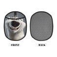 thumbnail image 2 of Sikiie Smiling Polar Bear Silicone Pot Holders, Oven Mitts Heat Resistant Hot Pads, Non Slip Pot Holder for Kitchen Baking and Cooking 9.4 x 7.5 Inches, 2 of 7