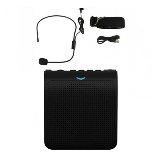 5W Mini Voice Amplifier Loudspeaker With Microphone Rechargeable Speaker For Teacher Loudspeaker Microphone ,Easy to Use