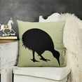 thumbnail image 2 of YINGXI - Decorative Pillow - Pillow - New Zealand National Symbol Print Cushion - Throw Pillow 18x18in, 2 of 5