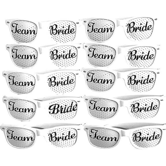 Bridal Party Wedding Party Sunglasses, Set of 10