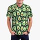 thumbnail image 1 of Balery Avocado Heart Camisa Polo de Hombre con Estampado, de Manga Corta y Tejido Medio, Camisa Tipo Golf Polo-Large, 1 of 6