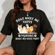thumbnail image 1 of Playera divertida para mujer: 100% algodón, "Los perros me hacen feliz, los humanos me duelen la cabeza" - regalo ideal, 1 of 7