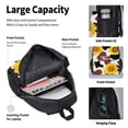 thumbnail image 4 of Disketp Sunflower Cow Mochila Estampada de Gran Capacidad con Lonchera y Estuche, Set de 3 Piezas para Estudiantes, 4 of 7