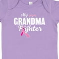 thumbnail image 4 of Inktastic Breast Cancer Awareness My Grandma is a Fighter Boys or Girls Baby Bodysuit, 4 of 5