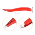 thumbnail image 2 of Uxcell Magnetic Staplers Puller Office Home Staple Remover Tools, Red, 2 of 5