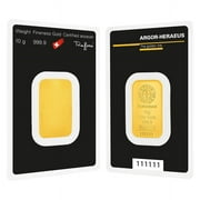 ARGOR-HERAEUS 10 gram Argor Heraeus Gold Bar .9999 Fine (In Assay)