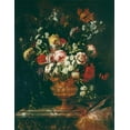 thumbnail image 1 of Vase Of Flowers On A Marble - CANVAS OR FINE PRINT WALL ART, 1 of 1
