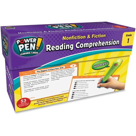 Comm Card - Teacher Created Resources, TCR6183, 1st Gd Reading & Comp Cards, 1 Set