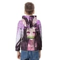 thumbnail image 2 of Kamado Nezuko Youth Hoodies Boys Girls 3D Printed Sweatshirt Fall Winter Clothes Long Sleeves Pullover Sweater S, 2 of 6