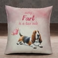 thumbnail image 2 of Every Fart is Love Note Basset Hound Guilty Face Happy Valentine's Pillowcase Double Sided Bassets Dog Breed Lovers Gifts Idea Pillow Case Covers - 01016, 2 of 3