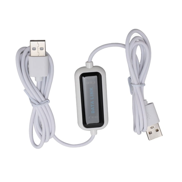 Cable De Transferencia USB, Cable De Transferencia De Datos De PC A PC Buena Compatibilidad Ahorro De Tiempo Velocidad De Transferencia De 480 MB/s Compacto Para Oficina
