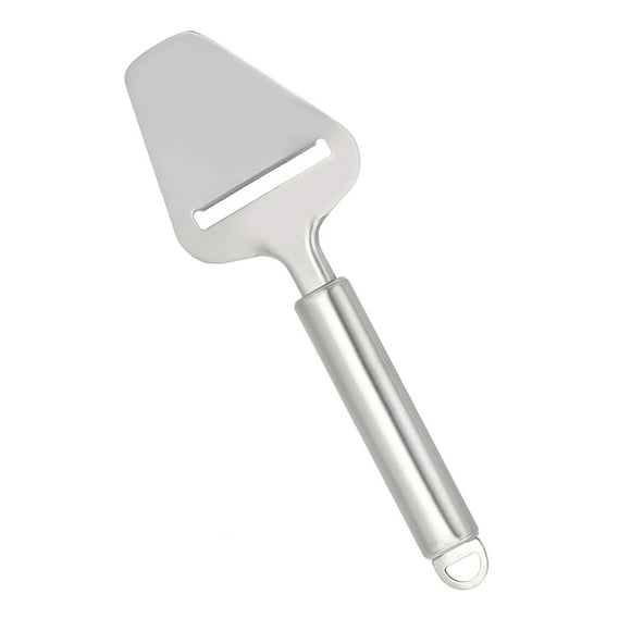 Cuchillo de queso, cortador de queso de acero inoxidable Mango largo Queso Jamón Plano Herramienta de cepillado de corte Cuchillo de queso para queso duro EOTVIA  No