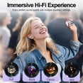 thumbnail image 6 of Open-Ear Headphones, Wireless Clip On Earbuds with Touch Screen Charging Case 60H Playtime, Bluetooth6.0, IPX7 Waterproof, Lightweight Comfort, Stable Fit, Open-Ear Safety Design for Workout/Running, 6 of 13