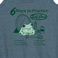 thumbnail image 3 of Instant Message - Frog Self Care  - Women's Racerback Tank Top, 3 of 6