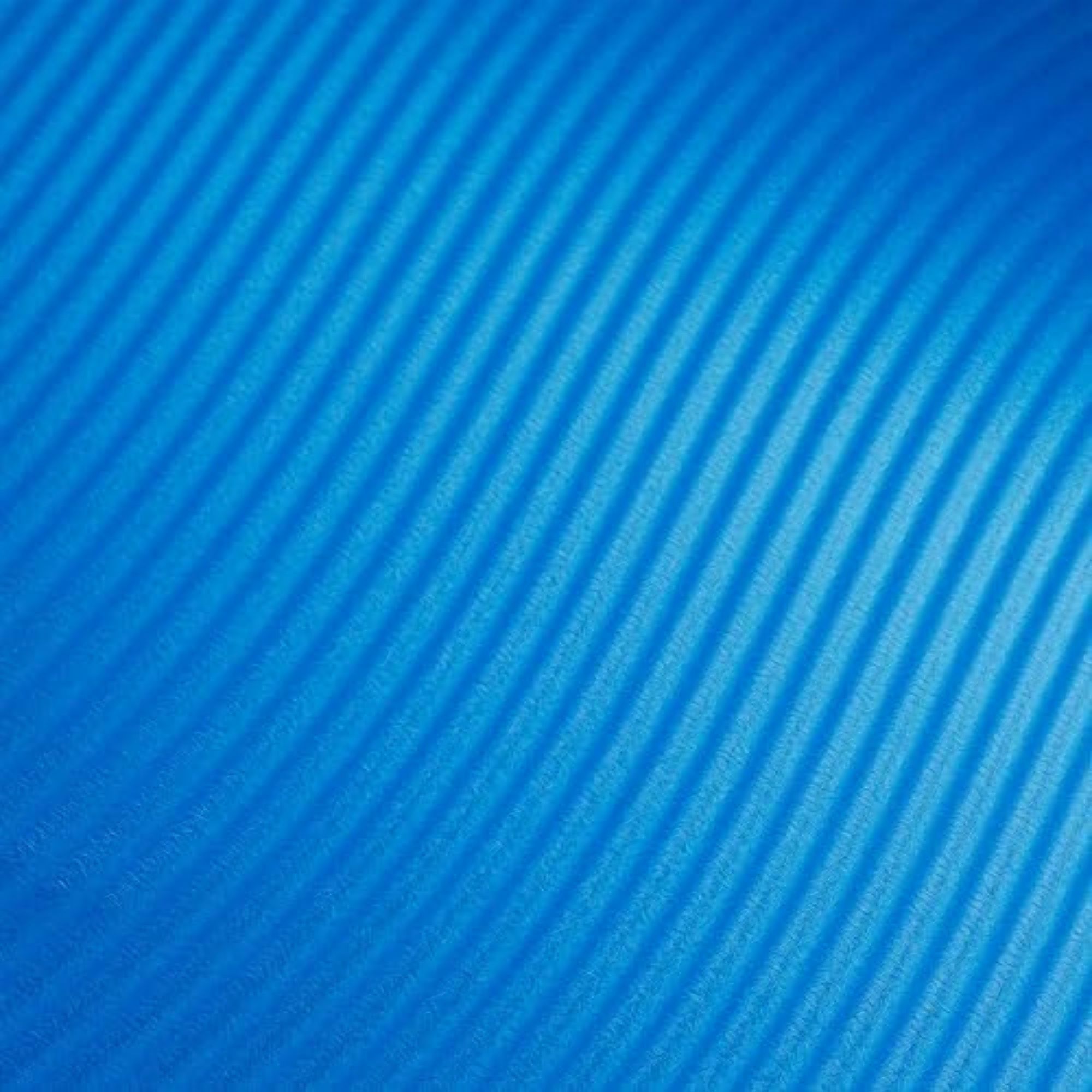 Basics Extra Thick Exercise Yoga Mat with Carrying Strap Blue,1/2 Inch