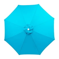 Outdoor Umbrella Replacement Cover,Patio Umbrella Replacement Canopy Only,Outdoor Table Market Yard Umbrella Replacement Top Cover with 6 Rib,Patio Umbrella Replacement Canopy,Sunshade Rainproof Sun