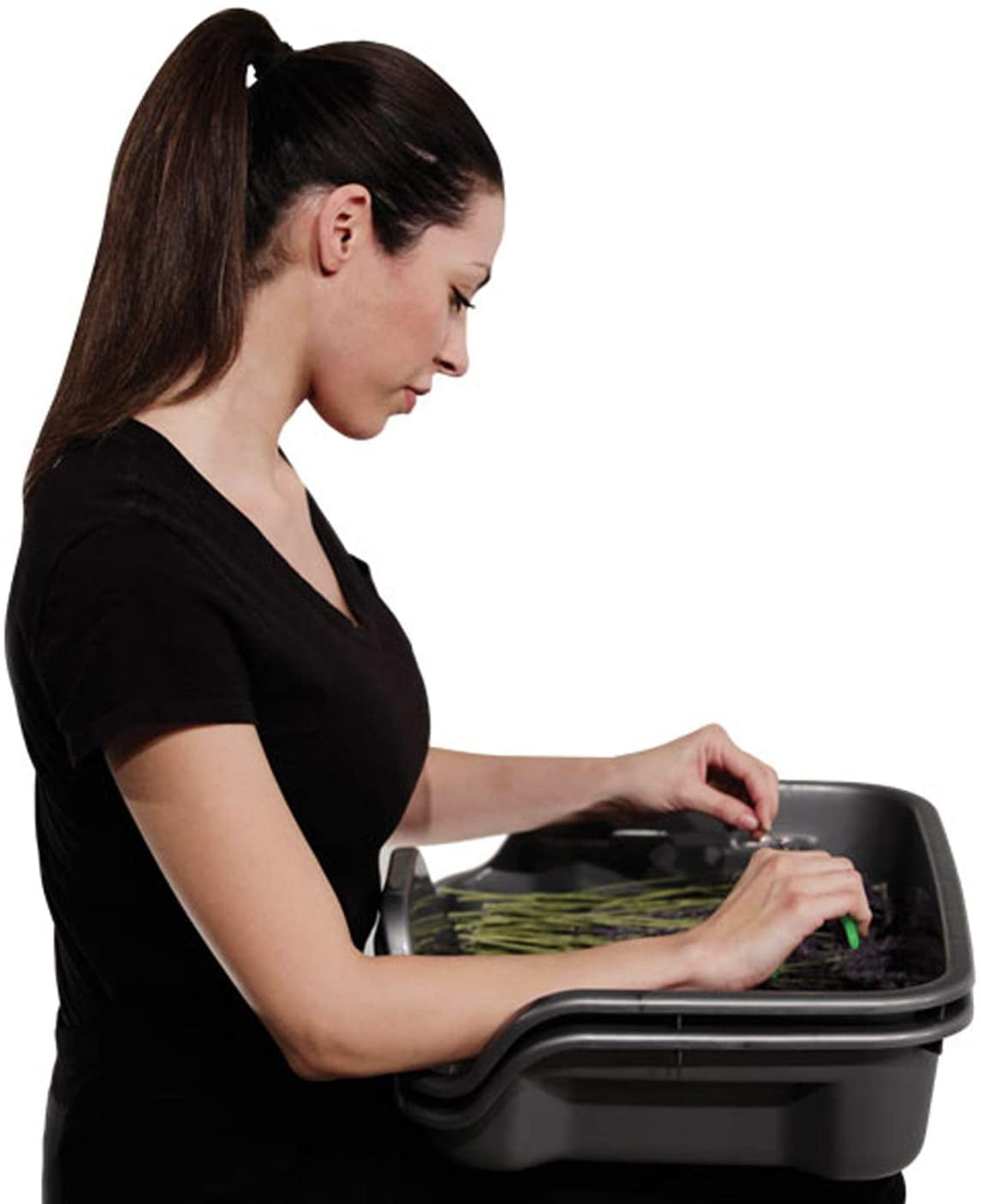 Harvest More Trim Bin Filter Herb Trimming Tray Sorting Screen