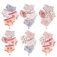 thumbnail image 4 of URMAGIC Toddler Girl Cotton Comfortable Cute Cartoon Print Underwear Light And Breathable Briefs Kids Panties|pack of 4, 4 of 8