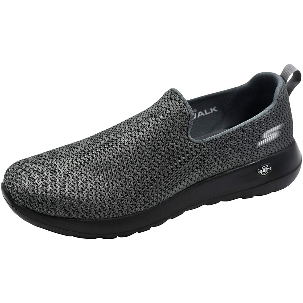 Skechers - Skechers Men's Go Walk Max Slip-on Sneaker,Charcoal/Black,11 ...