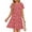 B-Red Floral, variant on Fall Dresses for Women Long Sleeve V Neck Midi Dress Casual Loose Flowy Swing Tiered Dress with Pockets