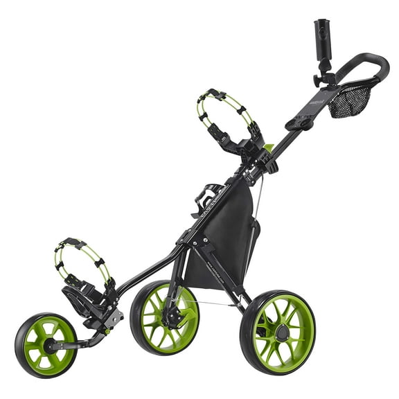 Caddytek CaddyLite 11.5 V3 Golf Push Cart, Green