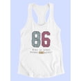 thumbnail image 3 of Wanna Travel Around World Art Racerback Tank Women -Image by Shutterstock, Female Medium, 3 of 4