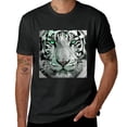 thumbnail image 2 of White Tiger, Modern Gallery Art, Design Shirt, Art Display, T-shirt Lover Gift Casual Breathable Men, Women, Boys, Girls, Children, 2 of 4