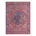 thumbnail image 5 of Unique Loom Maahru Collection Area Rug - Super Moon (9' 2" x 12' Rectangle Rust Red/Blue), 5 of 7