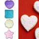 thumbnail image 5 of 4 unids/set molde para galletas, molde decorativo de plástico con forma de dibujos animados respetuoso con el medio ambiente para Cocina, 5 of 5