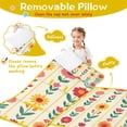 thumbnail image 3 of Pioneer Flower Floral Print Pattern Toddler Nap Mats for Kids Preschool,Sleeping Mat Bag or Kids,Toddler Sleeping Bag,Toddler Nap Mat or Daycare, 3 of 6