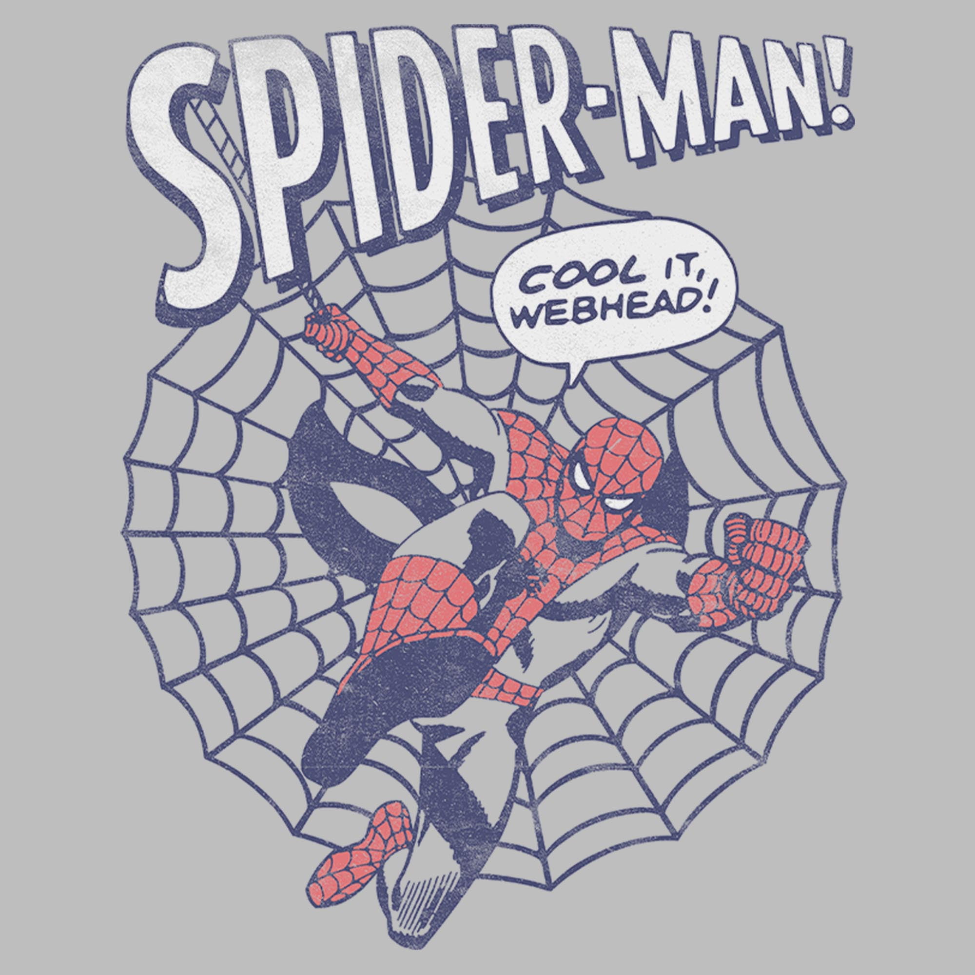 Mens Marvel: Spider-Man Cool It Webhead Lightweight Hoodie