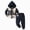 Navy, variant on 5-6 Years Baby Boy Fall Winter Long Sleeve Sweatshirt Pants Set Toddler Outfits Fall Winter Set Boy Clothes Gift Set
